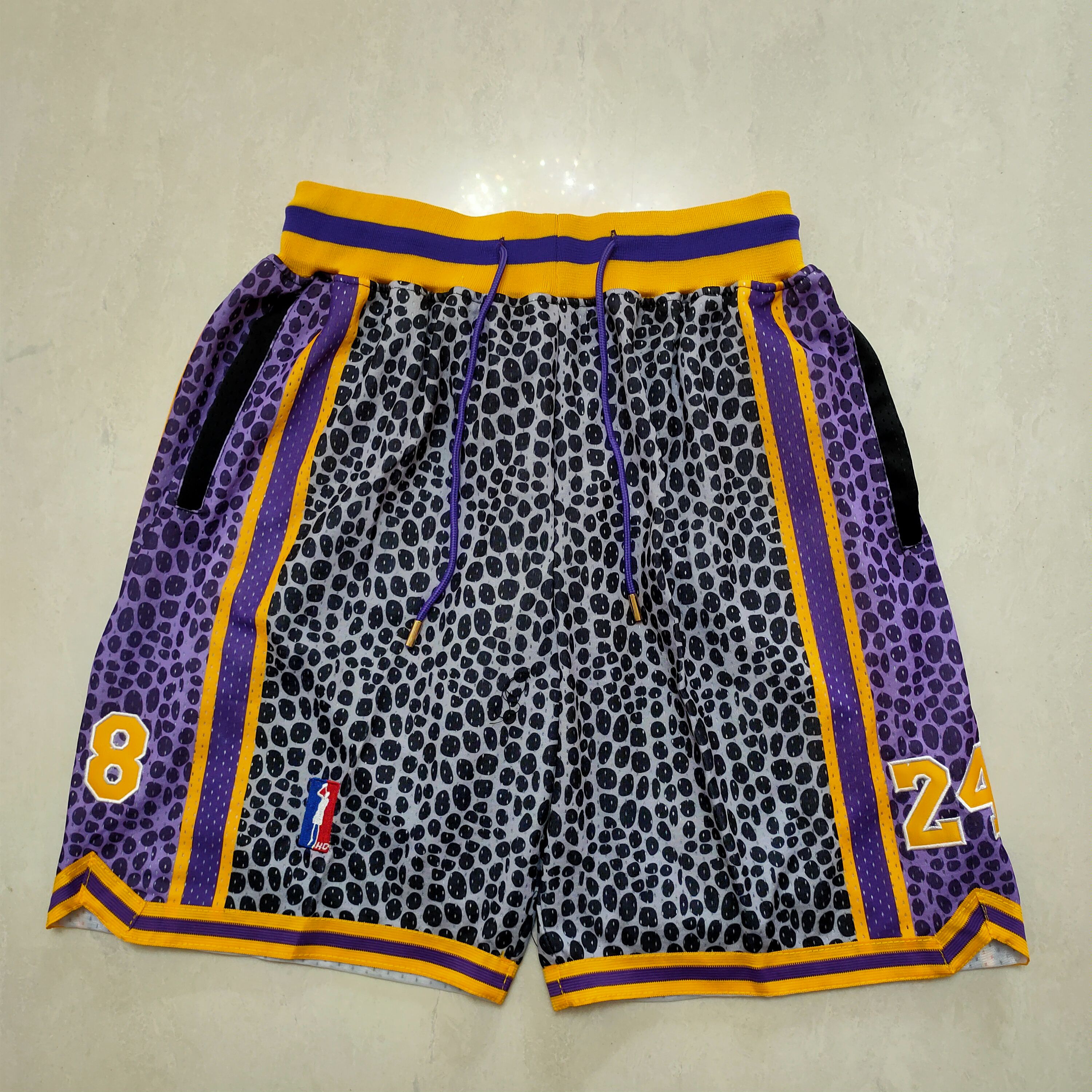 Men NBA Los Angeles Lakers Shorts 202302182